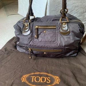 JP Tod Pashmy Bauletto in charcoal